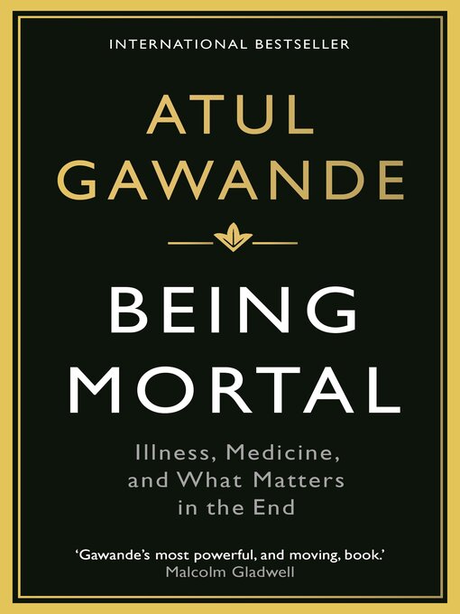 Cover image for Being Mortal